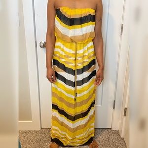 Long sheer summer dress